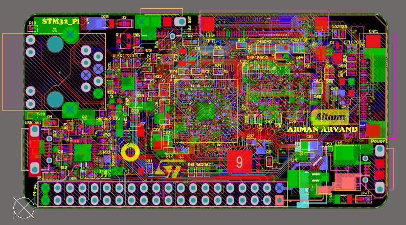 【P34】STM32F746開發(fā)板原理圖+PCB圖