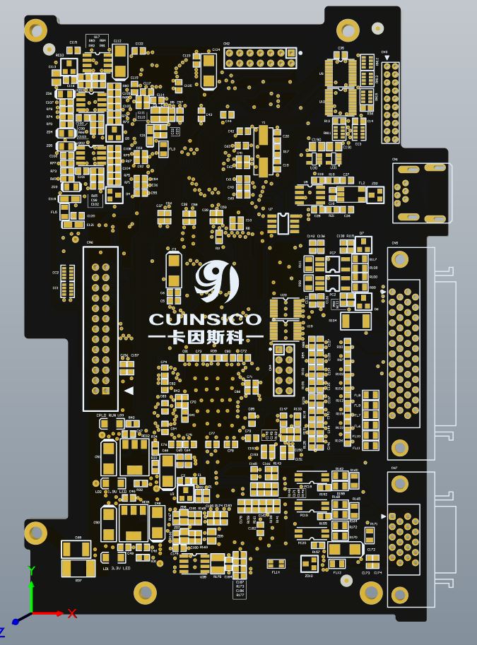 【E763】F28335伺服變頻器主控制板和功率板全套資料