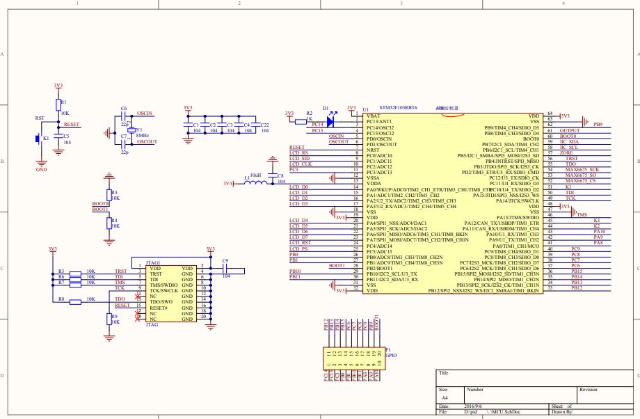 【E809】STM32F103RBT6 PID控制溫度的程序