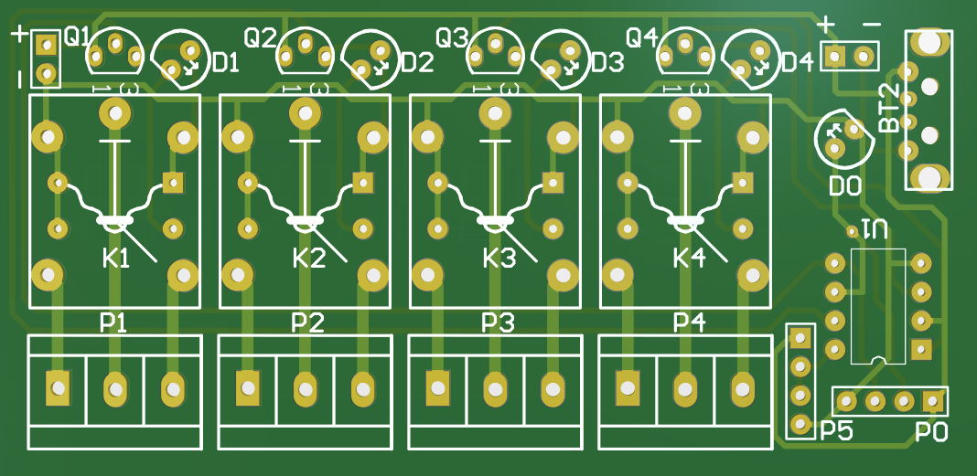 【P192】四路無線繼電器 原理圖+PCB工程文件