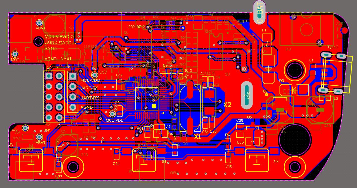 【P283】STM32F103C8T6制作無創(chuàng)血壓儀 原理圖和PCB文件