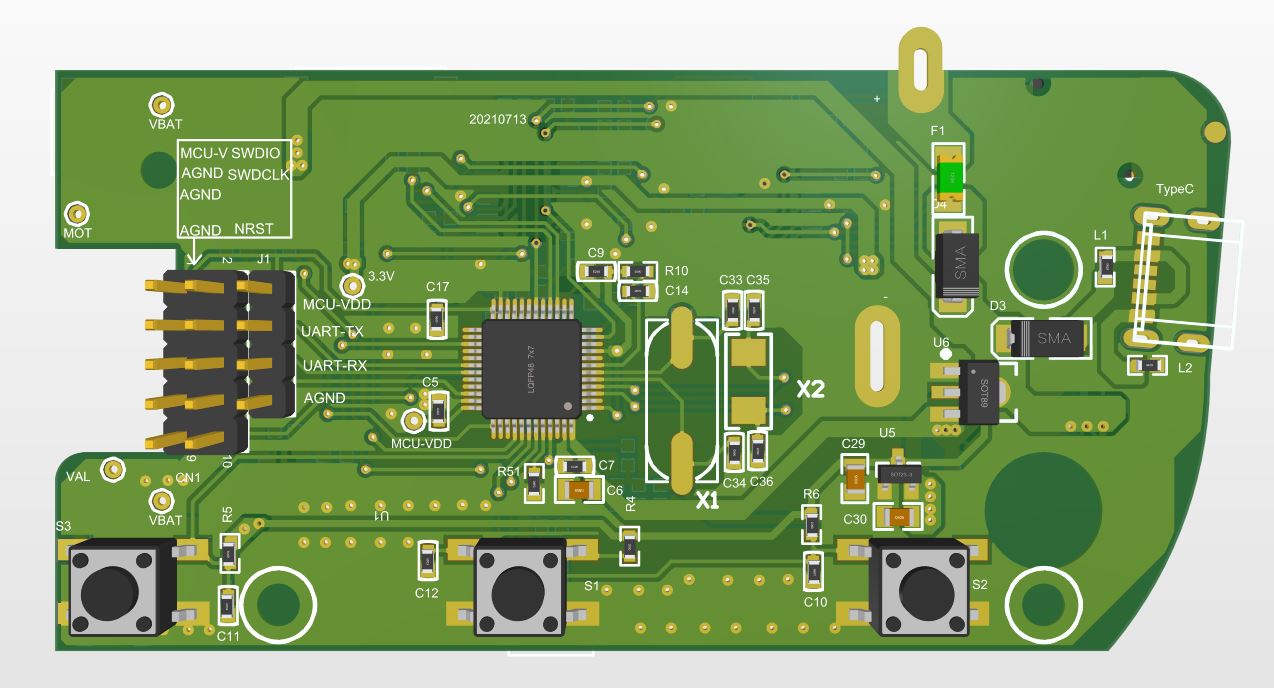 【P283】STM32F103C8T6制作無創(chuàng)血壓儀 原理圖和PCB文件