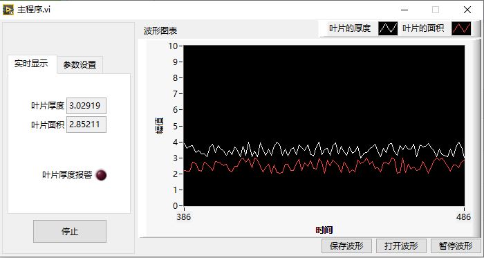 【L44】基于LabVIEW數(shù)據(jù)的波形顯示、波形存儲、讀取源程序