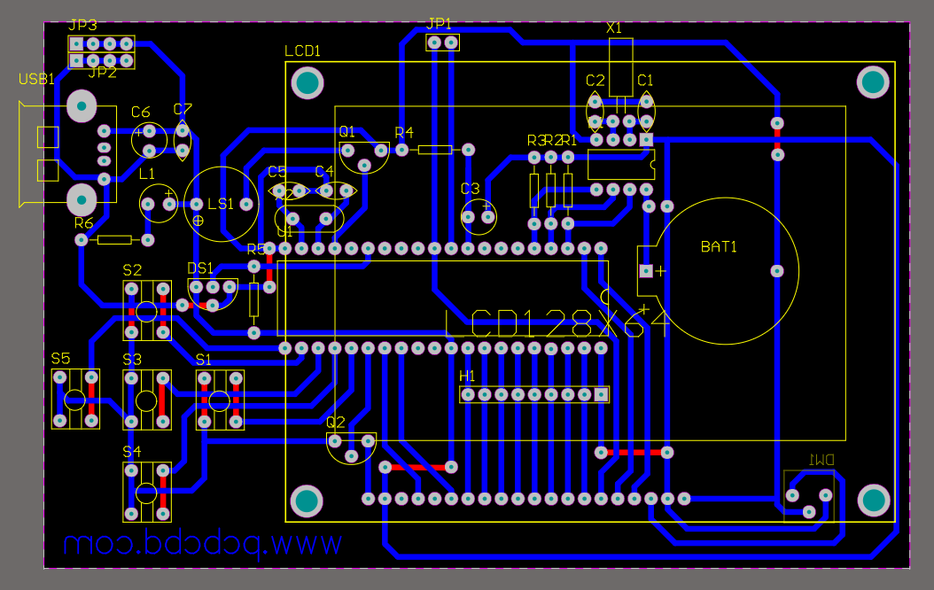 【P418】單片機(jī)萬年歷PCB封裝庫+原理圖 【P418】單片機(jī)萬年歷PCB封裝庫+原理圖