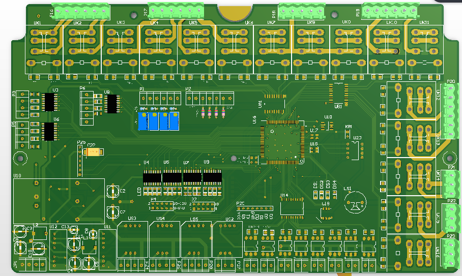 【P509】STM32F103ZET6工控板 PCB圖+原理圖
