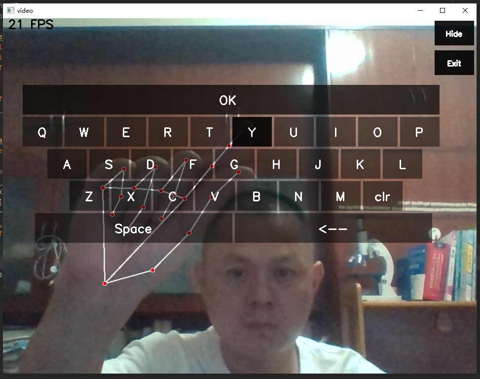 【A375】基于Python+OpenCV+mediapipe利用網(wǎng)絡(luò)攝像機(jī)進(jìn)行手勢(shì)實(shí)時(shí)寫(xiě)作
